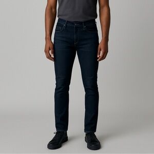 J Brand Mick 32” Skinny Fit Jeans - Dark Blue Wash